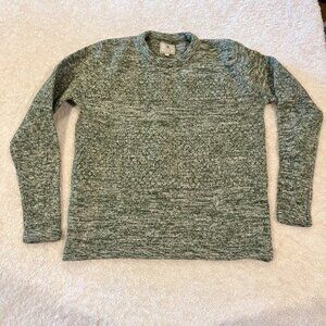 TwoThirds 100% Lambswool Knit Sweater Size L